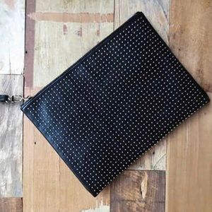 Street Level Large Studded Clutch & Wristlet